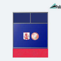 Тип 2.4 Защитно-охранное ограждение с пешеходной - Лестницы, перила, ограждения