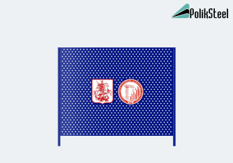 Тип 1 Сигнальное ограждение - Лестницы, перила, ограждения